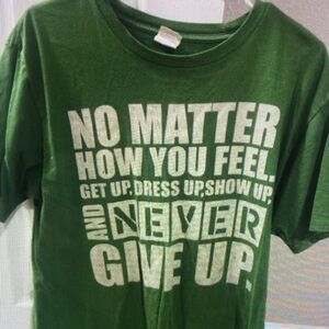 Green Motivational Kids T-Shirt